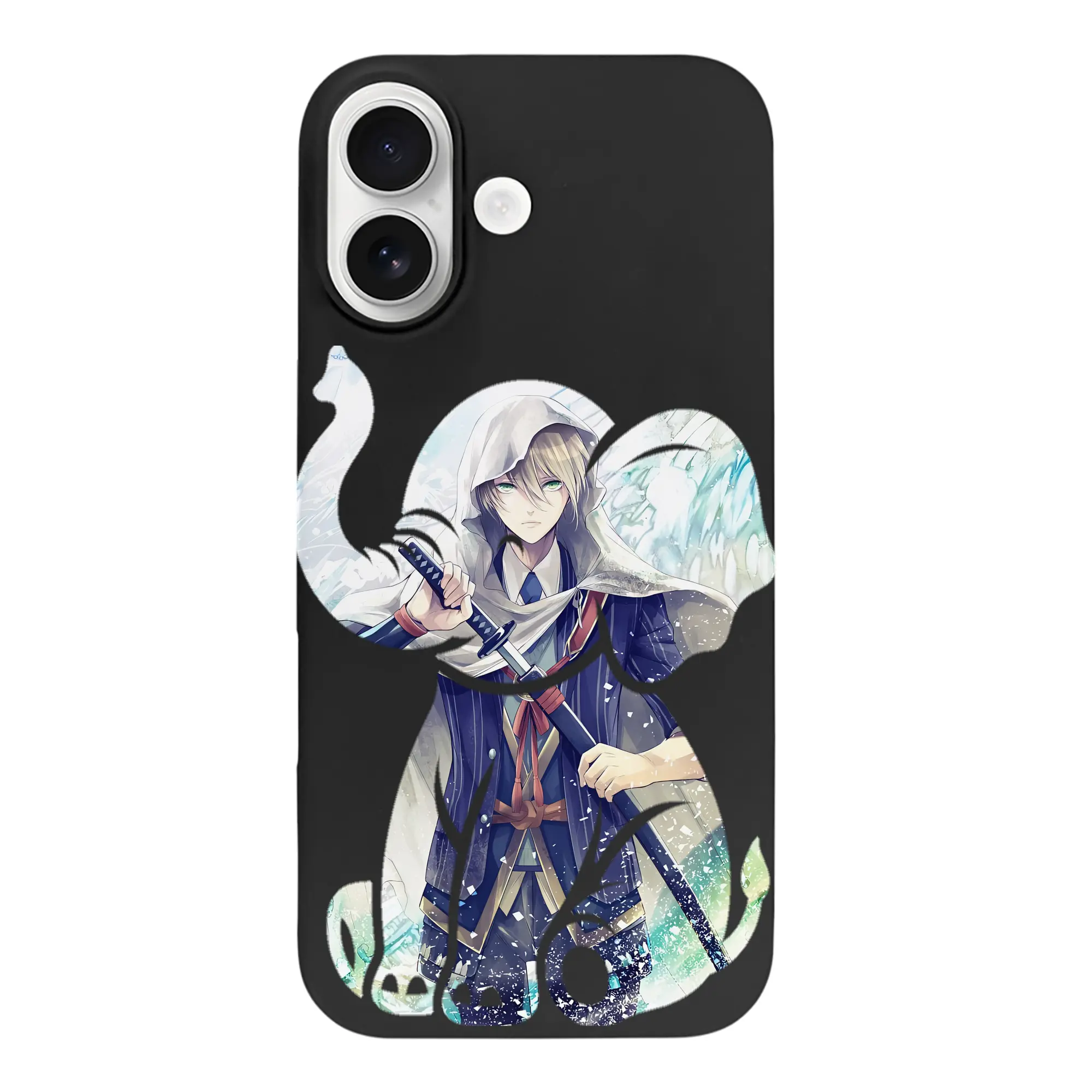 刀剣乱舞 グッズ,山姥切国広 - iPhone 17 シリーズ シリコンケース 薄型 耐衝撃 指紋防止 ソフトタッチカバー 精密フィット 傷防止 保護ケース iPhone 17/17 Air/17 Pro/17 Pro Max 対応